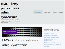 Tablet Screenshot of hms.com.pl